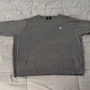 Beverly Hills Polo Club Gray Crewneck Sweater